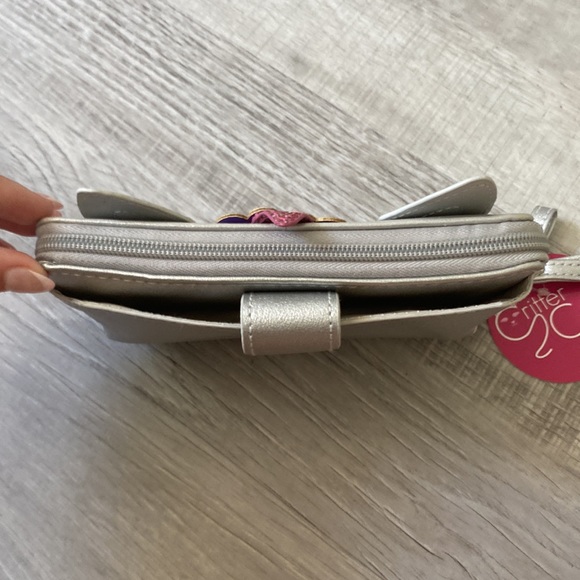 NWT critter crew unicorn cat wristlet/wallet - Picture 3 of 4